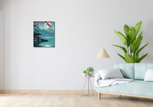 Obraz 40x50cm Japoński Pawilon na Arena.pl