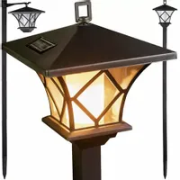 Lampa Ogrodowa Solarna- Latarnia Gardlov 23548