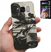 ETUI DO SAMSUNG GALAXY S8 - CZOŁG POJAZDY WOJSKOWE MILITARIA + FOLIA