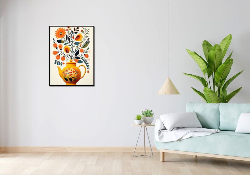 Plakat 60x80cm Bujna Herbata zdjęcie 4