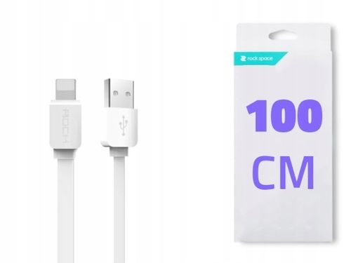 ROCK - KABEL LIGHTNING - 100CM - IPHONE 5/6/7/8/X na Arena.pl