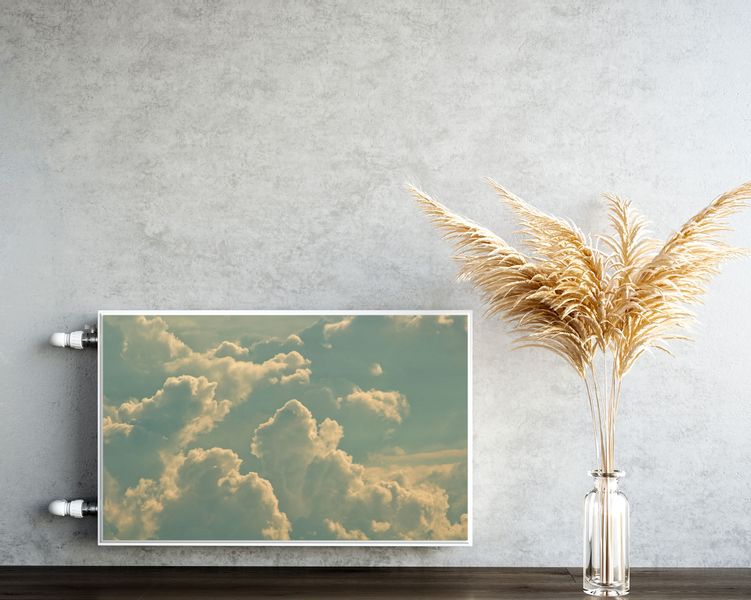 MATA MAGNETYCZNA Na Kaloryfer Chmury Niebo 120cm x 60cm zdjęcie 5