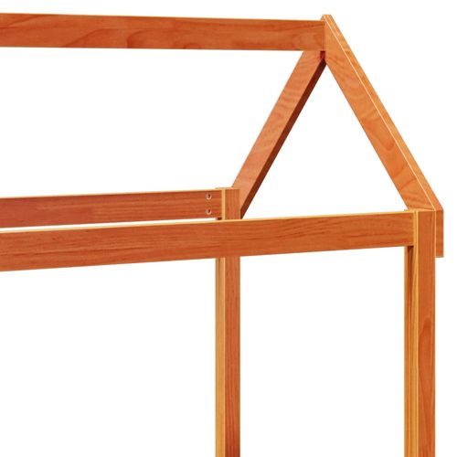 Daszek do łóżka dziecięcego woskowy brąz, 108x70x176,5cm, sosna na Arena.pl