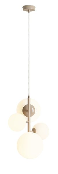 LAMPA WISZĄCA BLOOM 4 BEIGE zdjęcie 1