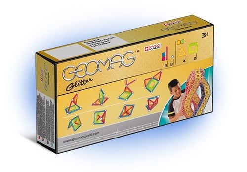 KLOCKI MAGNETYCZNE GEOMAG GLITTER 22 EL GEO-530 na Arena.pl