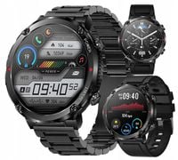 ZEGAREK MĘSKI SMARTWATCH SHD 400px CIŚNIENIOMIERZ PULSOMETR ROZMOWY PL MENU