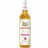 Syrop Barmański do drinków kawy deserów Victoria Cymes - AMARETTO 490 ml