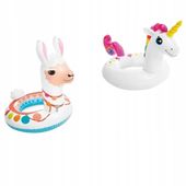 Koło dziecięce do pływania dmuchane lama jednorożec Intex 3-6 lat