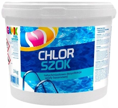 GAMIX CHEMIA BASENOWA do BASENU CHLOR SZOK 3kg na Arena.pl