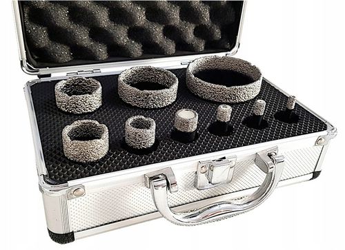 OTWORNICE DIAMENTOWE KORONKI DO GRESU PŁYTEK SPIEKÓW PROFI XBLACK na Arena.pl