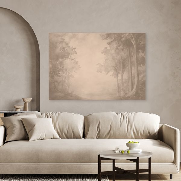 Obraz na płótnie,  Droga przez las 90x60 zdjęcie 3