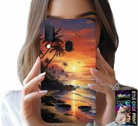 ETUI DO SAMSUNG GALAXY A40 - PLAŻA, WAKACJE, TROPIKALNA WYSPA OBUDOWA