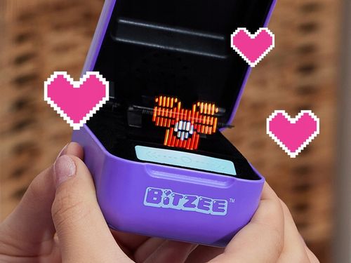 Bitzee Zwierzątko interaktywne Spin Master cyfrowe FIOLETOWY magicals na Arena.pl