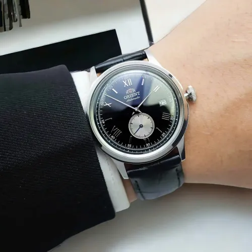 Zegarek Męski Orient Bambino Small Seconds RA-AP0101B30B+ BOX na Arena.pl