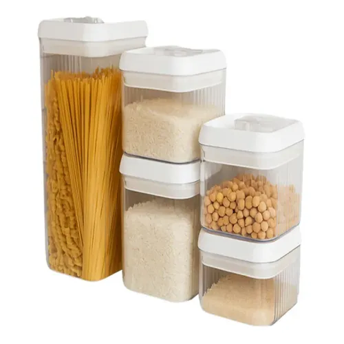 Pojemniki kuchenne 5 szt na żywność do makaronu pojemniki z uszczelką na Arena.pl