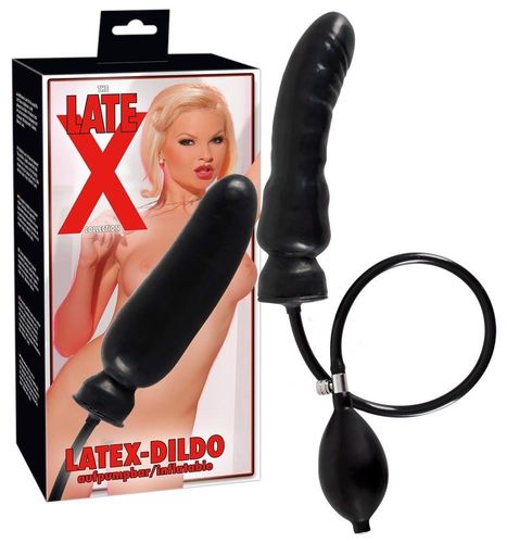 Latex Dildo inflatable na Arena.pl