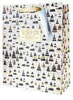 Świąteczne drzewko - czarne - XL