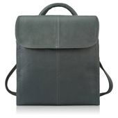 plecaczek damski skórzany szary mały plecak miejski abruzzo abr-42-gr
