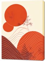 Obraz 70x100cm Ciepło Czerwieni