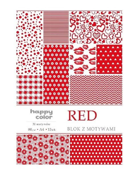 blok a4/15ark red  80g/m2 4329 zdjęcie 4