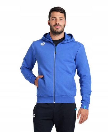 Bluza rozpinana z kapturem Arena Team Hooded Jacket Panel Royal R.XS na Arena.pl