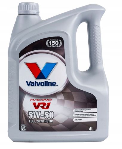 OLEJ VALVOLINE VR1 RACING 5W50 4L na Arena.pl