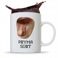 Kubek Śmieszny Janusz Nosacz Pryma Sort Prezent Z Nadrukiem Ze Zdjęciem