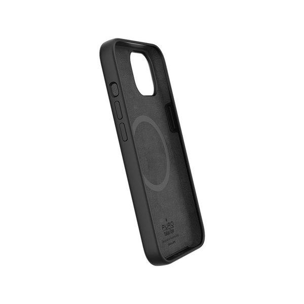 PURO ICON MAG - Etui iPhone 14 Plus MagSafe (Black) zdjęcie 2