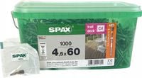 WKRĘT TARASOWY (1000) WIROX C4 4.5*60MM SPAX-D BIT T20 4531720450619 SPAX