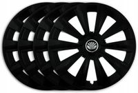 KOŁPAKI 14'' DAEWOO Nubira Lanos Nexia CZARNE DLC