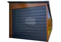 Garaż blaszany 3x6 + wiata 1,5m Brama drzwi okno dach rynna GP629