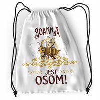 Plecak Dla Joanny Asi Szkolny Worek Torba Z Nadrukiem Ze Zdjęciem