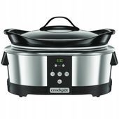 Wolnowar Garnek Elektryczny Slowcooker Crockpot 5,7l chrom SCCPBPP605-050