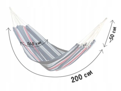 HAMAK BUJAK OGRODOWY DUŻY 200x160cm Sofotel na Arena.pl