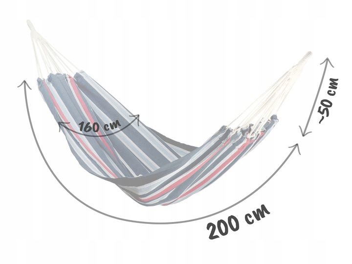 HAMAK BUJAK OGRODOWY DUŻY 200x160cm Sofotel zdjęcie 14