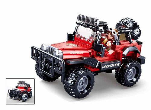 KLOCKI SLUBAN MB Off Road jeep  Samochód Auto 253 kompat. z LEG COB na Arena.pl