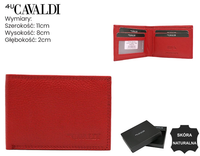 portfel skórzany cw1017-ndm-0896 red