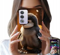 ETUI DO OPPO A80 5G - SŁODKI PINGWIN, TUPTAK, MADAGASKAR WZORY