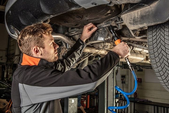 NEO TOOLS KLUCZ UDAROWY PNEUMATYCZNY KĄTOWY GRZECHOTKA 88Nm 1/2'' 14-012 zdjęcie 4