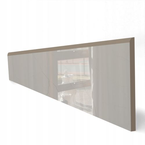 Cokół gresowy BIAŁY MARMUR POŁYSK 60cm, wykończenie podłogi WYPRZEDAŻ na Arena.pl