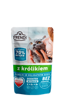 Frendi Kawałki W Delikatnym Sosie Z Królikiem 100g