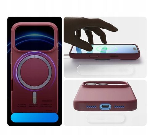 Etui Elago Magsafe Silicon Case do iPhone 17 PRO Burgundy na Arena.pl