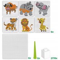 Ciekawy Zestaw Kreatywny 2782 el. układanka XXL dla chłopca i dziewczynki