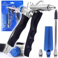 ALUMINIOWY PISTOLET DO PRZEDMUCHIWANIA Z DYSZĄ VENTURIEGO 1/4'' 3-12 BAR
