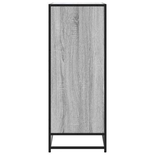 Szafka na buty, szary dąb sonoma, 75x38x97,5 cm na Arena.pl