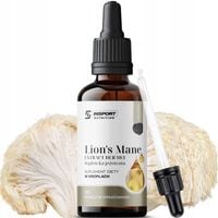 SOPLÓWKA JEŻOWATA Lion's Mane 30ml Krople PAMIĘĆ Koncentracja | INSPORT