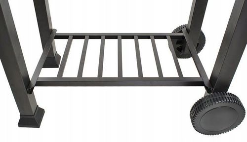 DE KRAFT GRILL WĘGLOWY ANGULAR RUSZT ŻELIWNY + POKROWIEC na Arena.pl