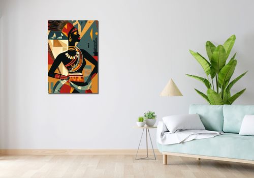 Obraz 60x90cm Afrykańska Mozaika na Arena.pl