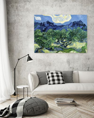 Obraz na płótnie Van Gogh olive trees 80x120 cm na Arena.pl
