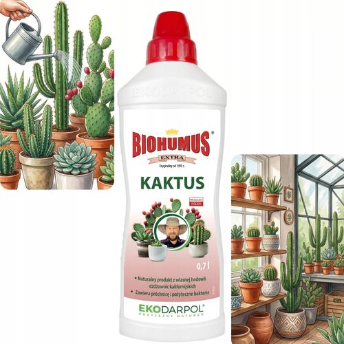 EKODARPOL BIOHUMUS EXTRA Kaktus 0,7 L na Arena.pl